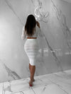 Seashell Skirt, Women's White Skirts