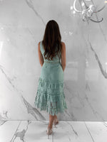 Simone Dress, Women's Sage Dresses
