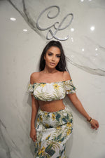 The Palms Top, Women's Green Tops