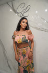 The Palms Two Piece, Women's Pink Two Piece