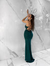 Too Good to Pass Up Dress, Women's Emerald Dresses