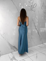 Vanity Dress, Women's Dusty Blue Dresses
