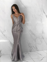 Zaina Dress, Women's Grey Dresses