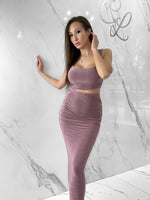 Nilou Top, Women's Mauve Tops